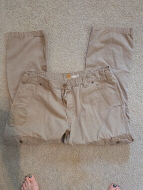 Carhartt Relaxed Fit Work Pants - Khaki/Tan
